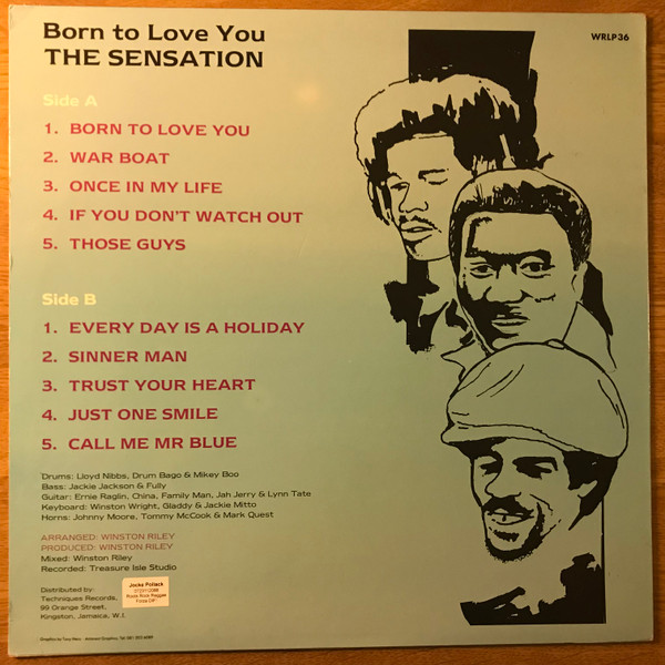 back - The Sensations - Born To Love You