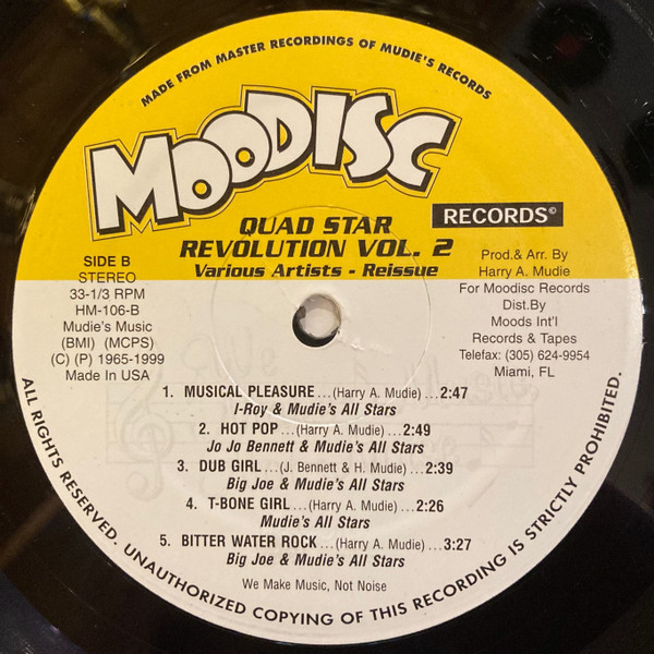 label - Various Artists - Quad Star Revolution Vol 2