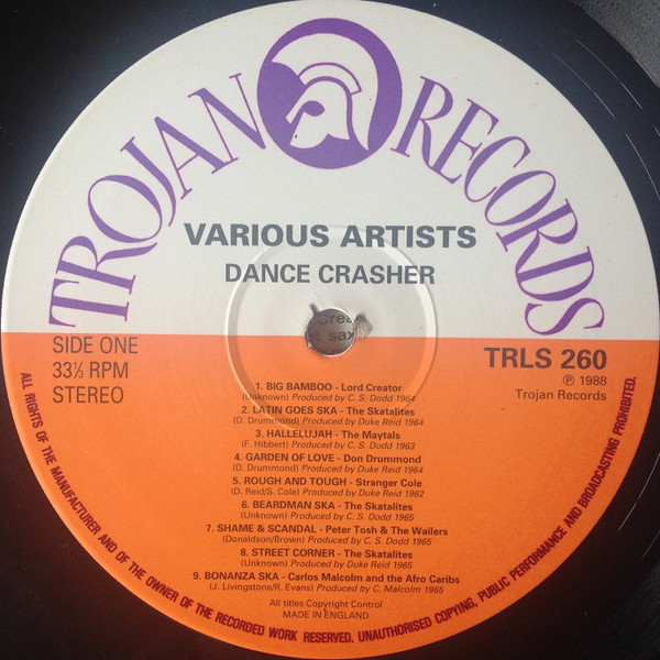 label - Various Artists - Dance Crasher