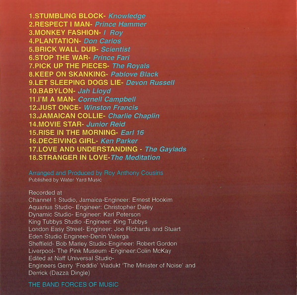 inner - Various Artists - Reggae Sunsplash Showcase