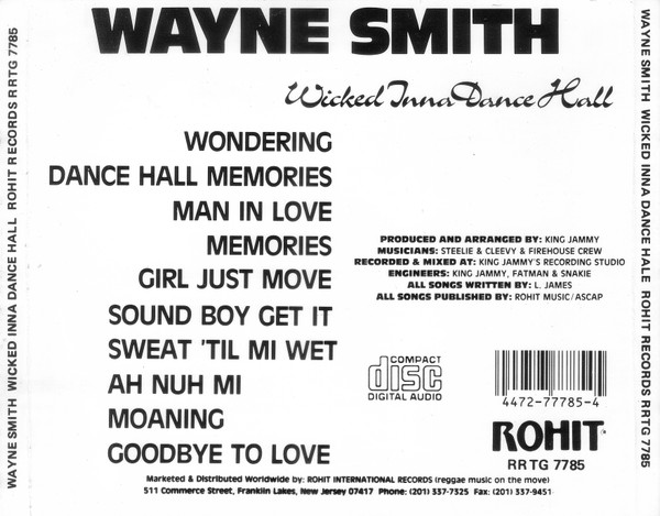 back - Wayne Smith - Wicked Inna Dancehall