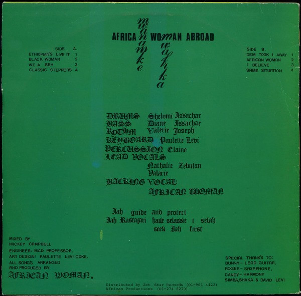 back - Mwanamke Mwfrika - African Woman Abroad