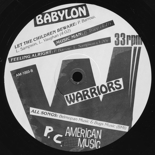 label - Babylon Warriors - Forward