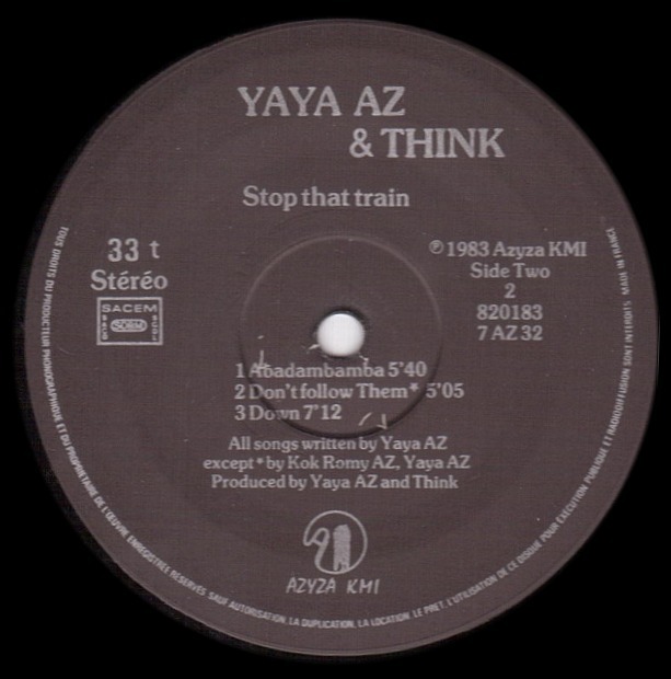 Azyza KMI label artwork