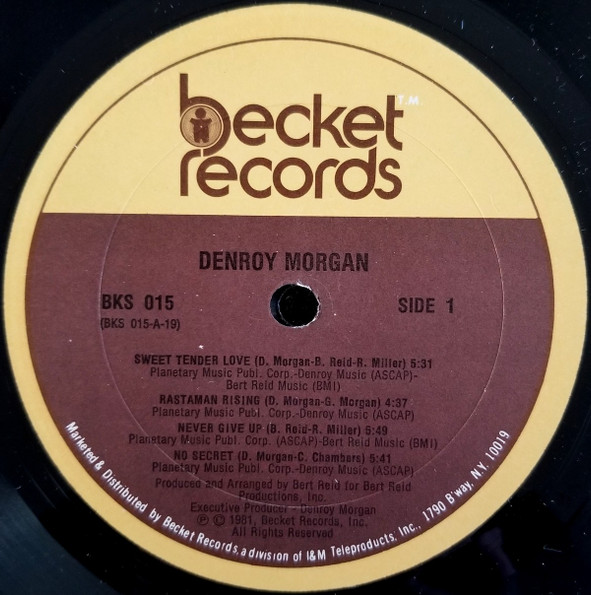 Becket label artwork