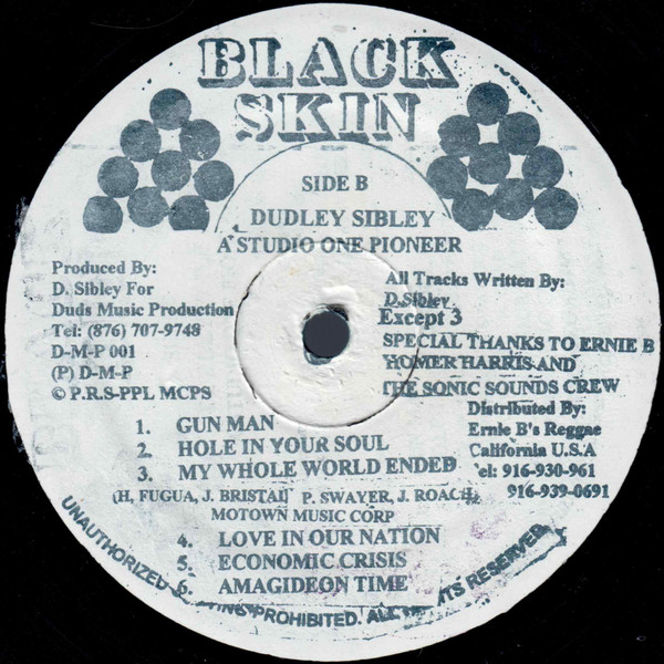 label - Dudley Sibley - A Studio One Pioneer