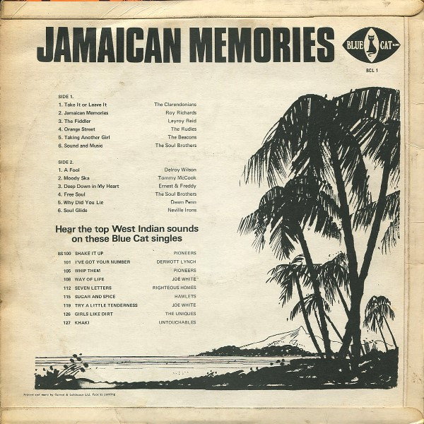 back - Various Artists - Jamaican Memories