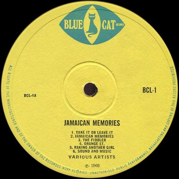 label - Various Artists - Jamaican Memories