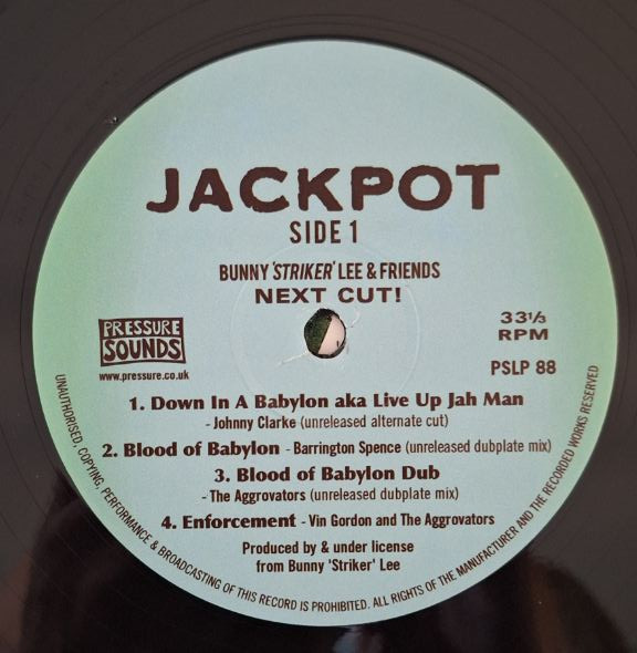 label - Bunny Striker Lee & Friends - Next Cut! (Dub Plates, Rare Sides & Unreleased Cuts)