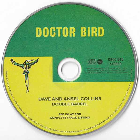 label - Dave & Ansel Collins - Double Barrel