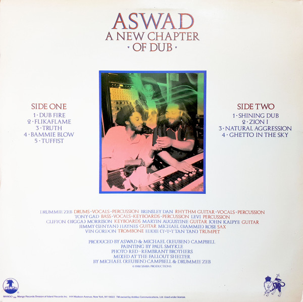 back - Aswad - A New Chapter Of Dub