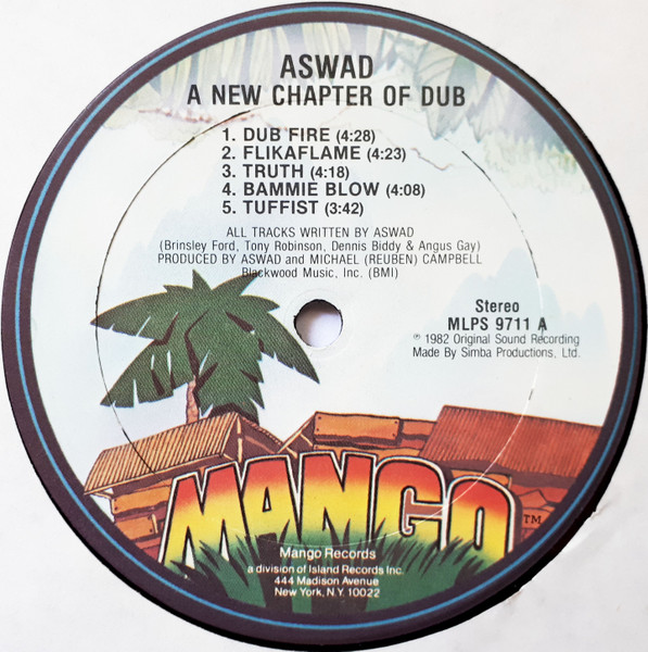 label - Aswad - A New Chapter Of Dub