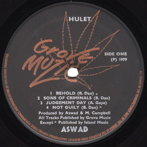 label - Aswad - Hulet
