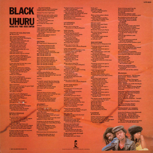 back - Black Uhuru - Red