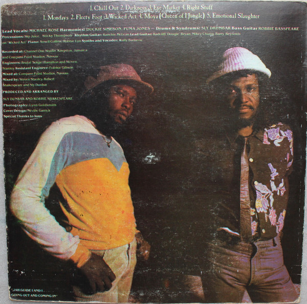 back - Black Uhuru - Chill Out
