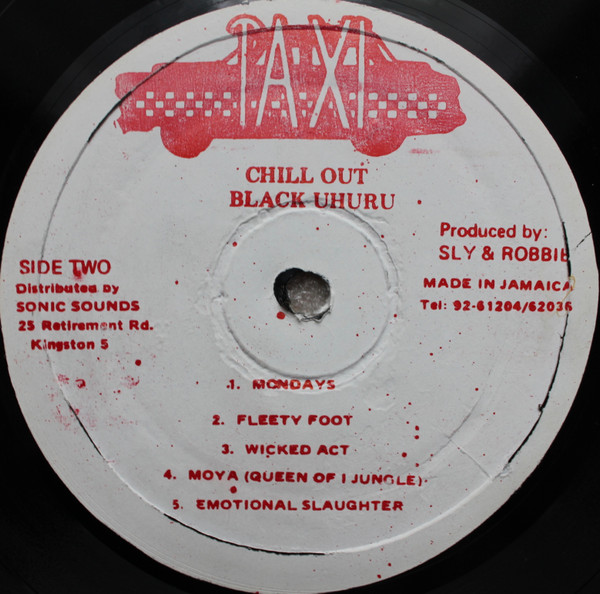 label - Black Uhuru - Chill Out