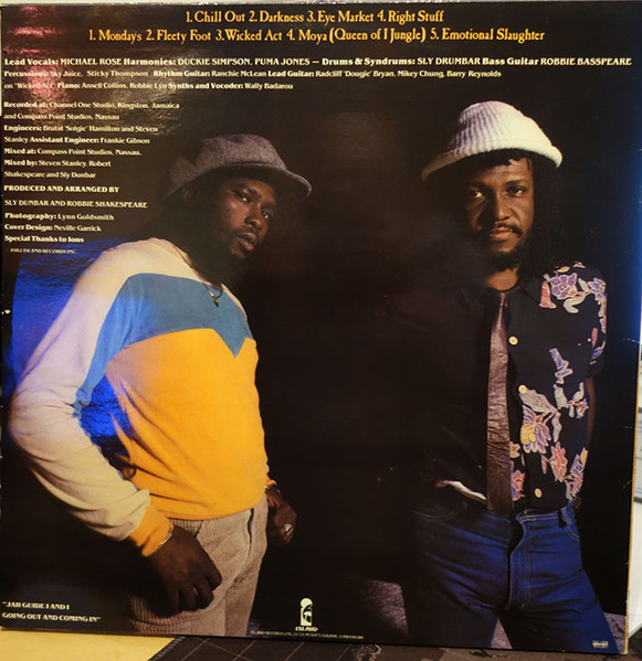 back - Black Uhuru - Chill Out