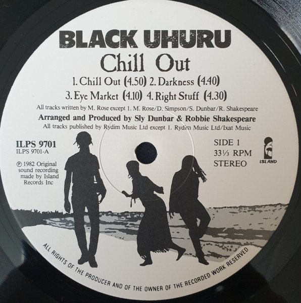 label - Black Uhuru - Chill Out
