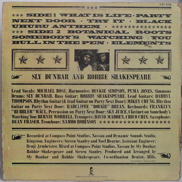 back - Black Uhuru - Anthem