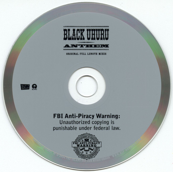 label - Black Uhuru - Anthem