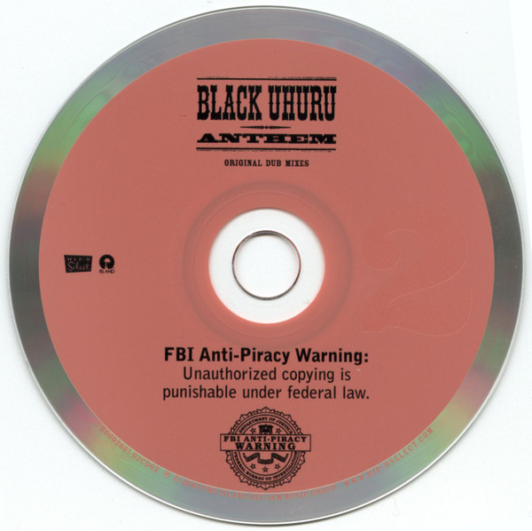 label - Black Uhuru - Anthem