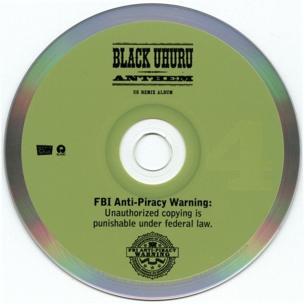 label - Black Uhuru - Anthem