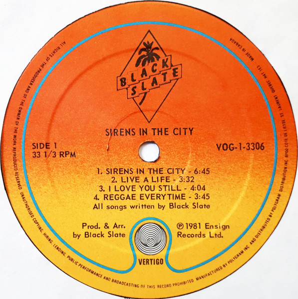 Vertigo label artwork