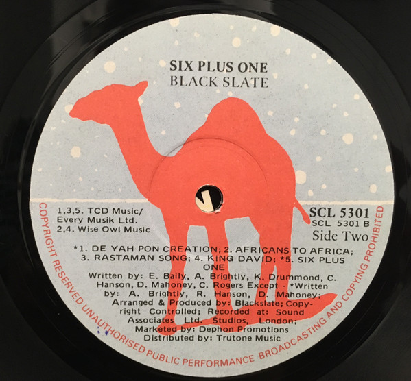 Silver Camel label artwork