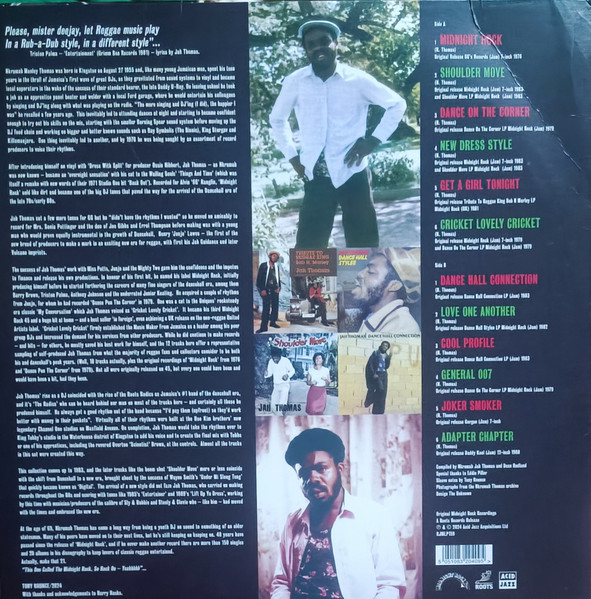 back - Jah Thomas - The Music Maker From Jamaica (A Best Of)