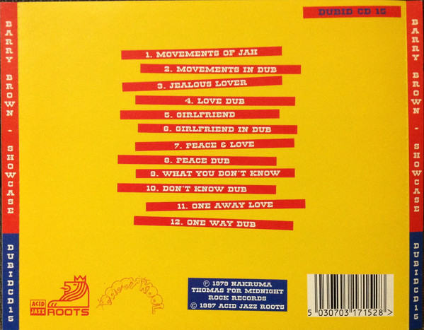 back - Barry Brown - Showcase
