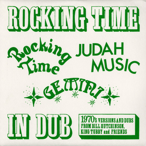 Bill Hutchinson & King Tubby And Friends - Rocking Time In Dub album cover