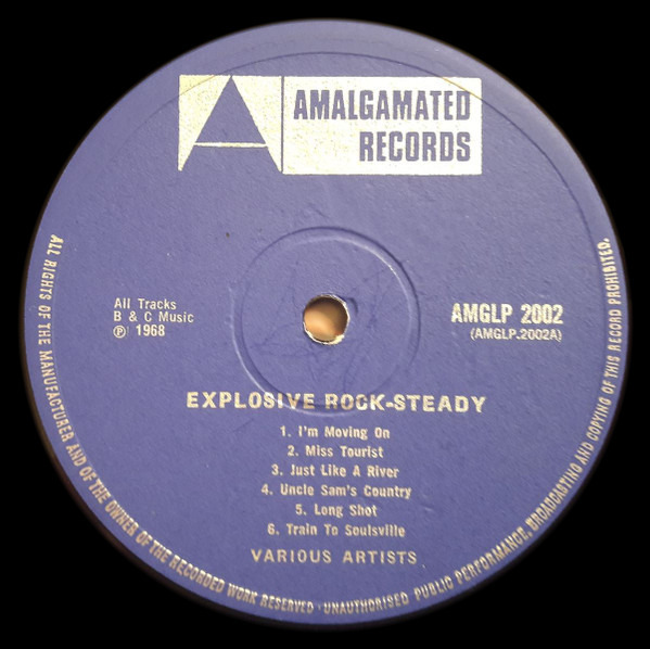 label - Various Artists - Explosive Rock Steady