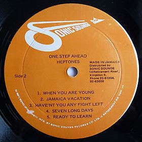 label - The Heptones - One Step Ahead
