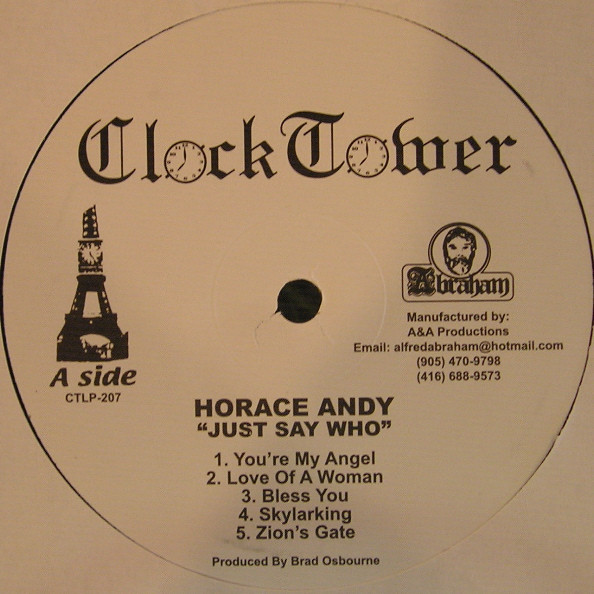 label - Horace Andy - Best Of Volume 1