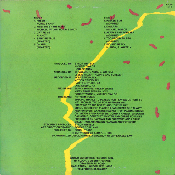 back - Horace Andy - Fresh