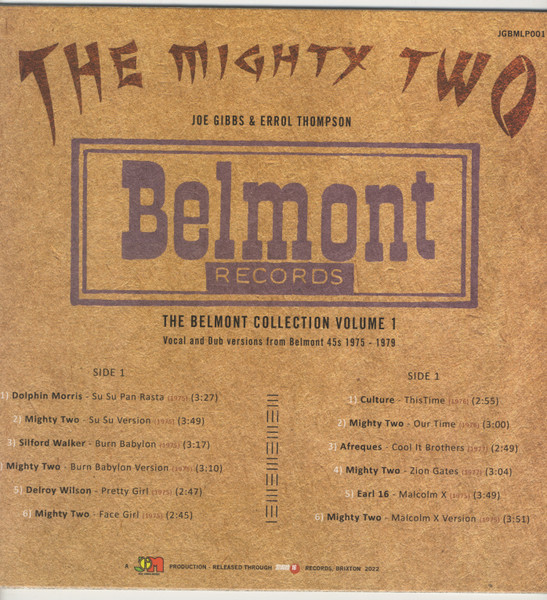 back - The Mighty Two - The Belmont Collection Volume 1