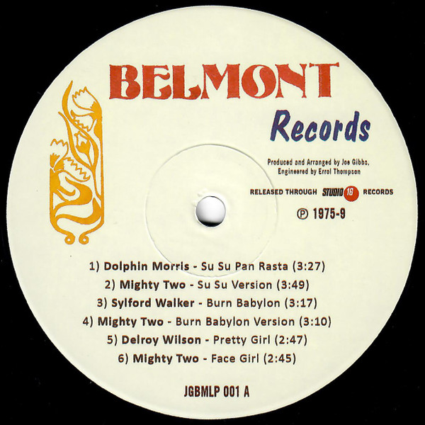 label - The Mighty Two - The Belmont Collection Volume 1