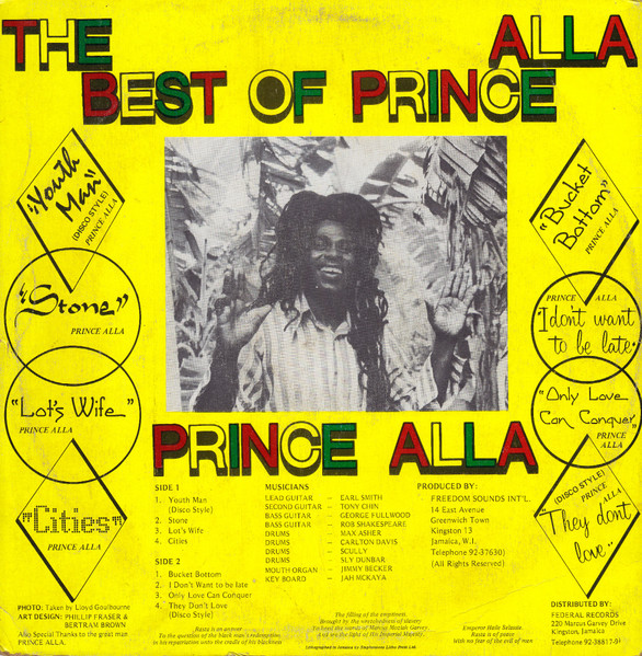 back - Prince Alla - The Best Of Prince Alla