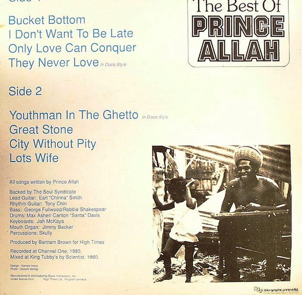 back - Prince Alla - The Best Of Prince Alla