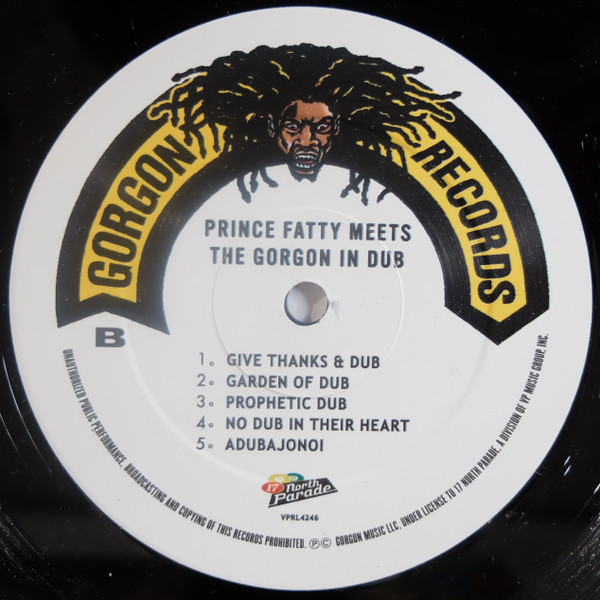 label - Prince Fatty - Meets The Gorgon In Dub