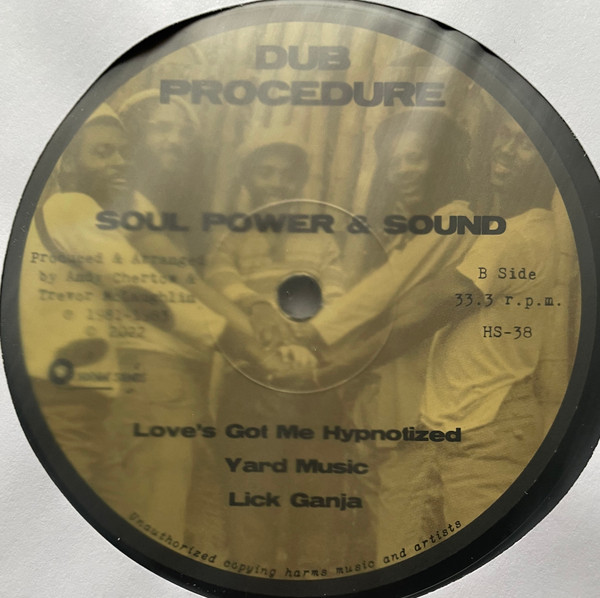 label - Soul Power & Sound meets Al Breadwinner - In Dub Procedure