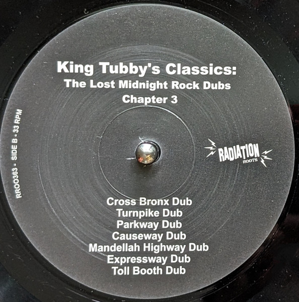 label - King Tubby - King Tubby's Classics: The Lost Midnight Rock Dubs Chapter 3
