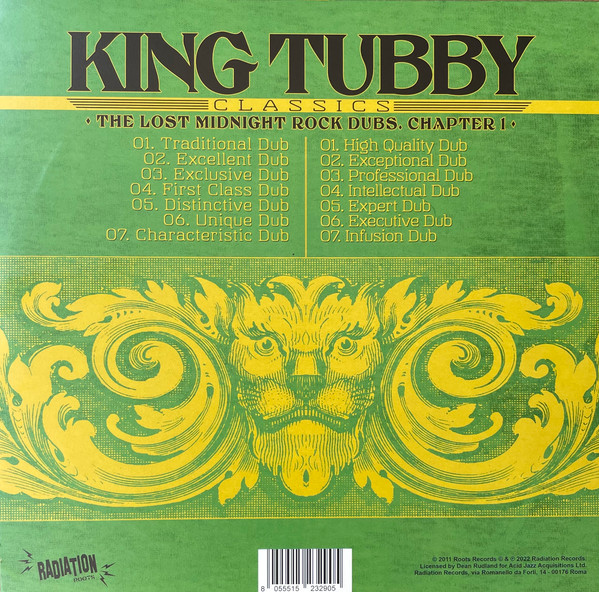 back - King Tubby - King Tubby’s Classics: The Lost Midnight Rock Dubs Chapter 1