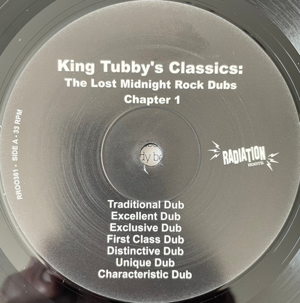 label - King Tubby - King Tubby’s Classics: The Lost Midnight Rock Dubs Chapter 1