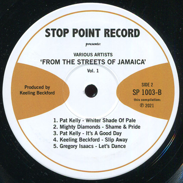 label - Various Artists - From The Streets Of Jamaica Volume 1