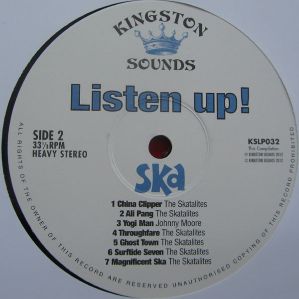 label - Various Artists - Listen Up! Ska