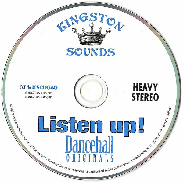 label - Various Artists - Listen Up! Dancehall Originals