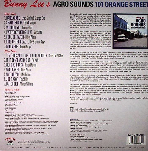 back - Various Artists - Bunny Lee's Agro Sounds 101 Orange Street