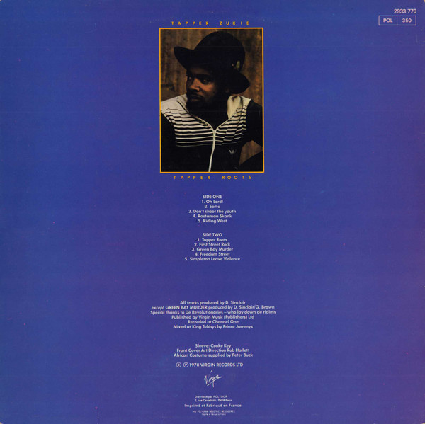 back - Tappa Zukie - Tapper Roots