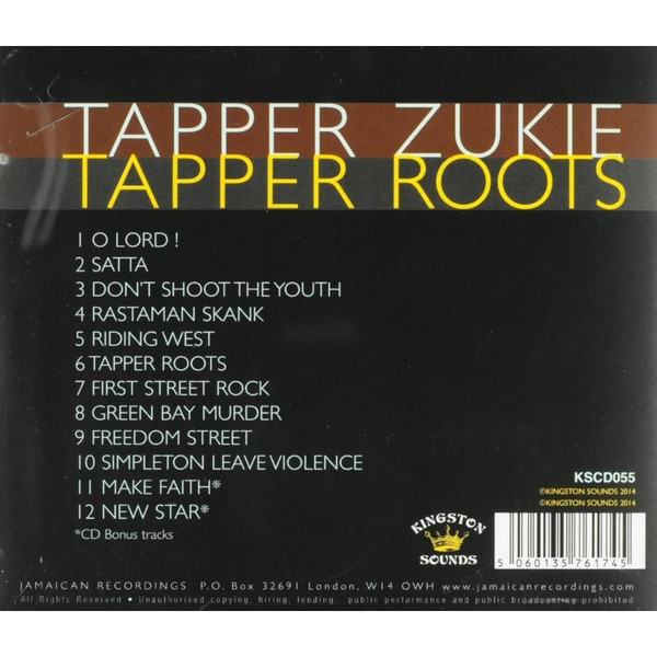 back - Tappa Zukie - Tapper Roots